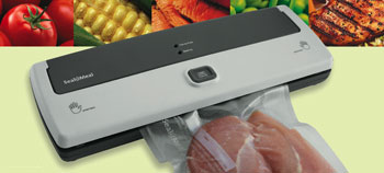  Seal-a-Meal Manual Vacuum Sealer System & Starter Bags -  FSSMSL0160-000,White: Home & Kitchen
