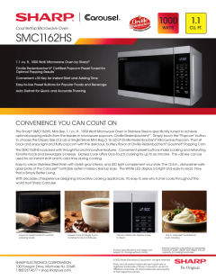 View SMC1162HS Spec Sheet PDF