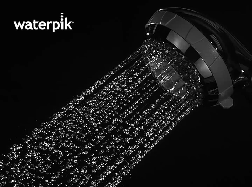 Waterpik Handheld Shower Head with 8Mode Powerspray, HighPerformance