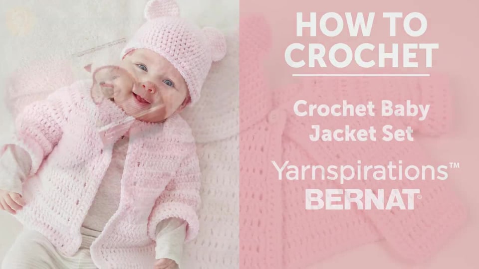 thumbnail video image 2 of Bernat Baby Sport 3 DK Acrylic Yarn, Baby Blue 10.5oz/300g, 1077 Yards, 2 of 4