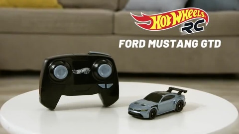Hot Wheels 1:64 Scale Ford Mustang GTD Remote Control Vehicle