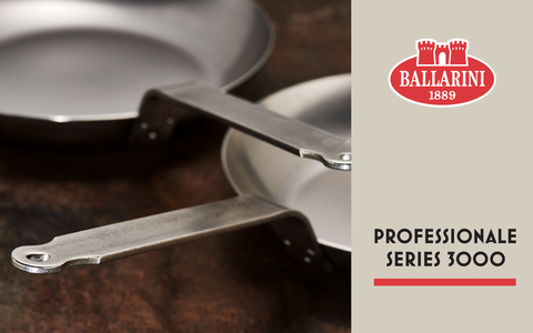 BALLARINI Professionale Series 3000 11-inch Carbon Steel Fry Pan