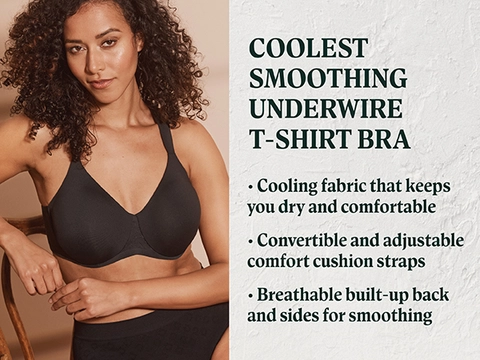 Bali Coolest Smoothing T-Shirt Full Coverage Bra Df4580 - JCPenney