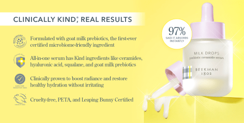 97% said it absorbs instantly. Goat Milk, Microbiome Friendly, Cruelty-Free, Sensitive Skin