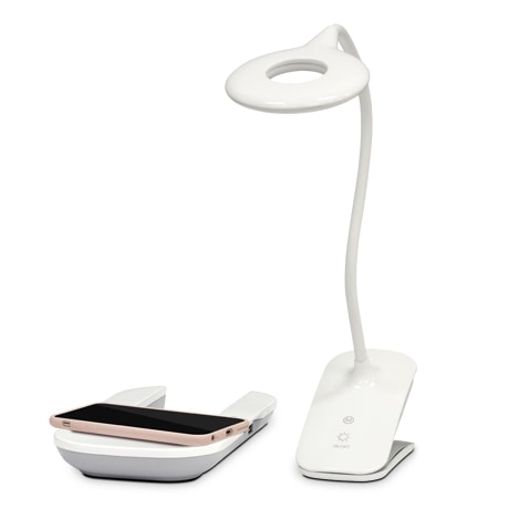 ultrabrite flex led desk task lamp with wireless charging costco