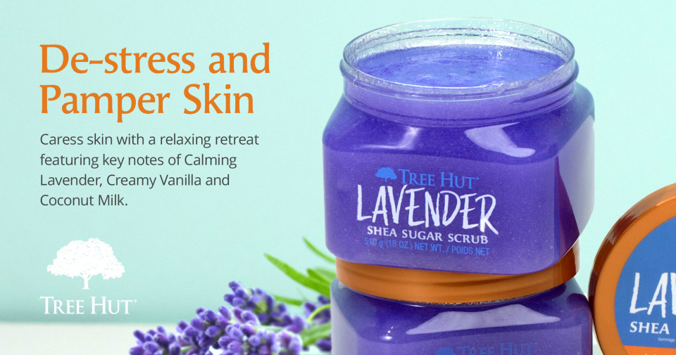 tree hut scrub lavender