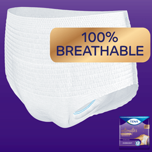 Tena Overnight Incontinence Underwear For Women, XL, 12 Ct, Pack of 4 