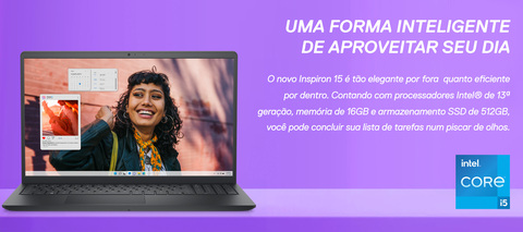 configura&#231;&#245;es inspiron 15 hd memoria processador intel i5