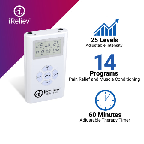 Premium TENS + EMS Pain Relief & Recovery