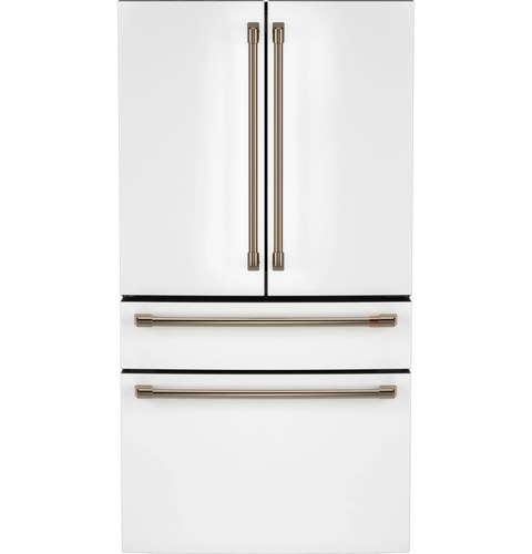 Café French-Door Refrigerator Counter-Depth 23.2 Cu. Ft. in White