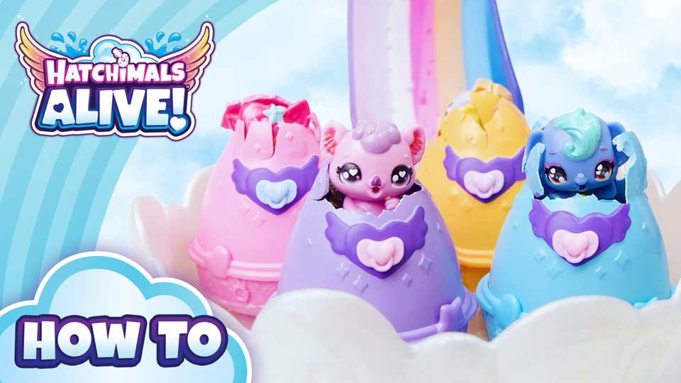 Hatchimals Alive Love to Life Hatchi-Nursery Playset [Includes 4 RANDOM  Self Hatching Eggs!] (Pre-Order ships January)