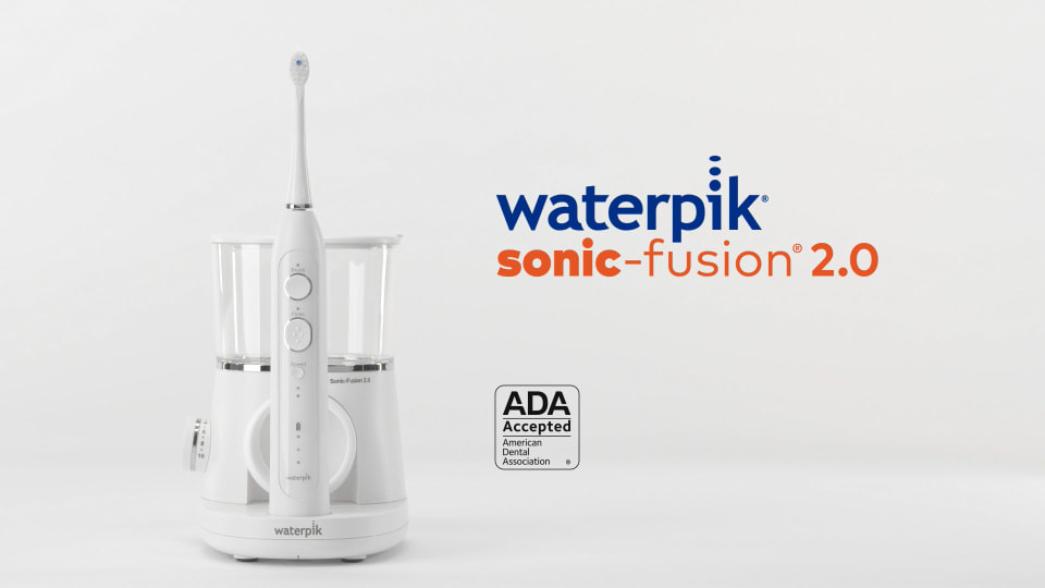 Nøjagtig trofast chauffør Waterpik Sonic-Fusion 2.0 Flossing Toothbrush, Electric Toothbrush & Water  Flosser Combo, White - Walmart.com