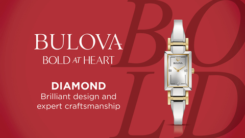 Bulova diamond bangle classic watch