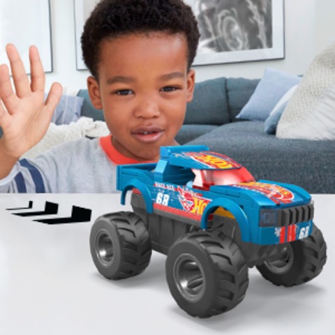 MEGA Hot Wheels Smash N Crash Monster Truck HMM49 Shop Now