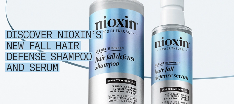 Discover Nioxin&#39;s new fall hair defense shampoo and serum