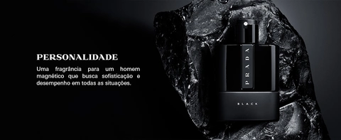 Perfume PRADA Luna Rossa Black Masculino | Beleza na Web