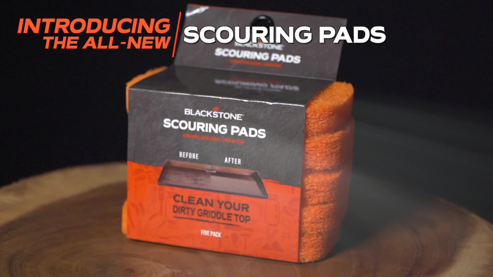 Blackstone HeavyDuty Griddle Scouring Pads, 5pack