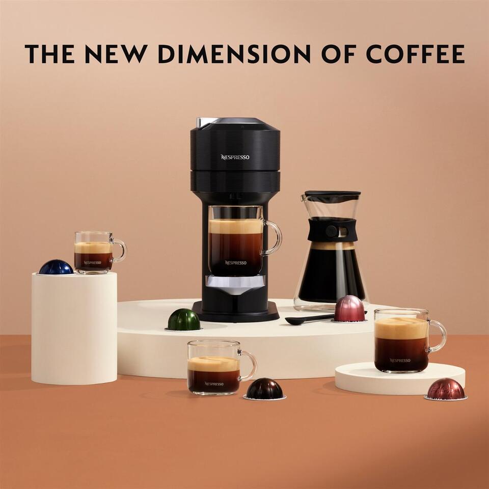 Cafetera Nespresso KRUPS XN910BECO Nespresso VERTUO Next Gris Gris…
