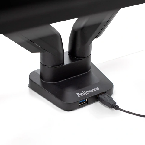 Fellowes 8042901 Braccio Doppio per Monitor