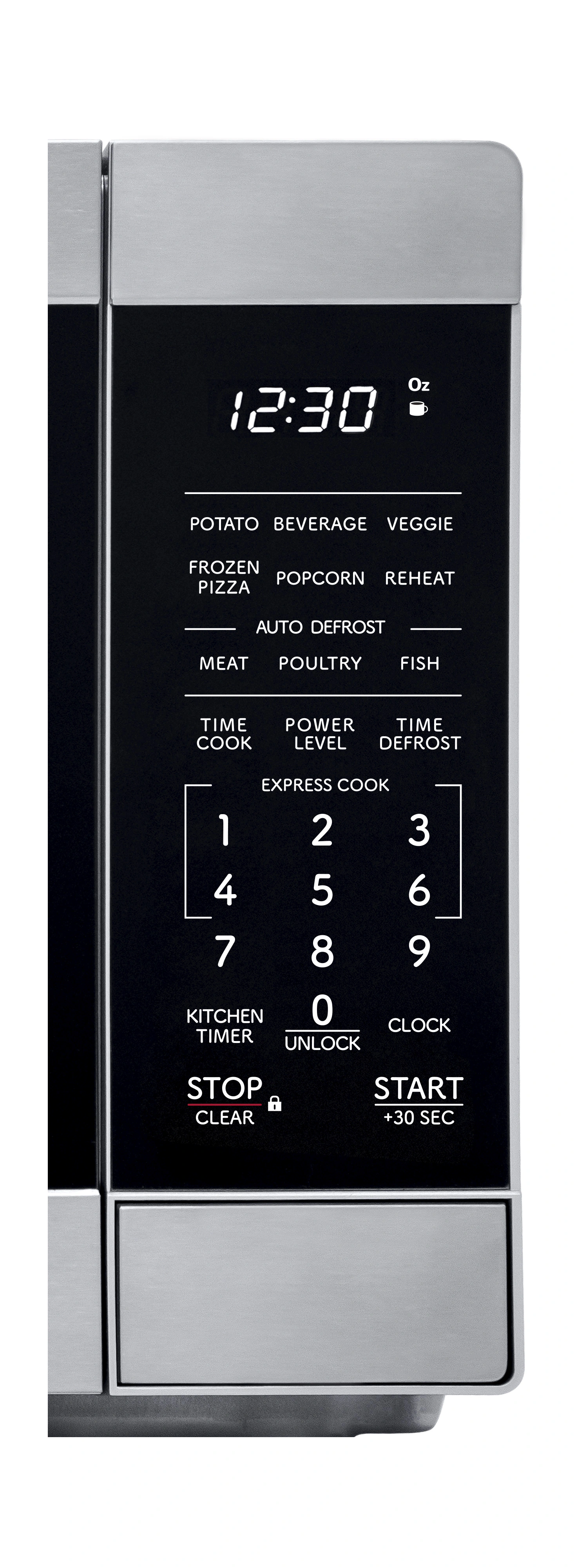 Sharp 700W Stainless Steel Countertop Microwave Oven (SMC0761KS)