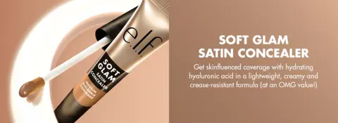 Soft Glam Satin Concealer Banner