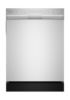 Sharp Semi Stainless Steel Tub Dishwasher (SDW6506JS) Sharp Semi Stainless Steel Tub Dishwasher (SDW6506JS)