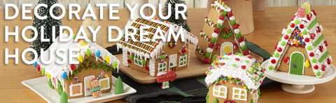 Wilton Set 5 TAGLIAPASTA Villaggio Gingerbread Set 5 TAGLIAPASTA Villaggio Gingerbread, Acciaio, Argento