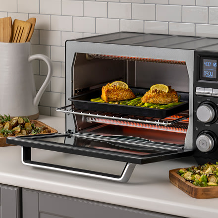 Calphalon Quartz Heat Air Fryer Toaster Oven Review 