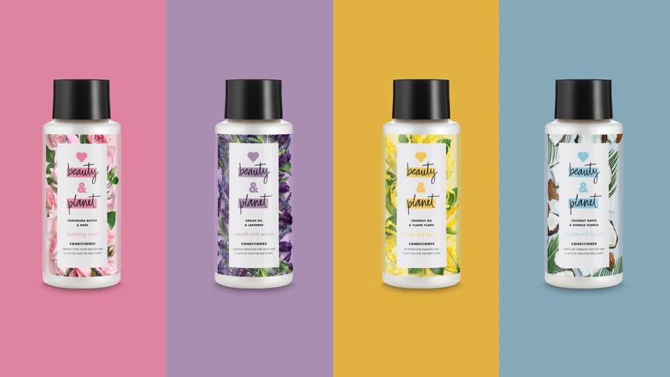 thumbnail video image 2 of Love Beauty And Planet Daily Conditioner Japanese Sakura, Clove Leaf All Hair Types, 13.5 fl oz, 2 of 9