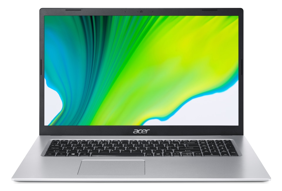 11 Full Acer Intel N6000, Laptop, SSD, Silver 3 Windows Aspire HD 256GB A317-33-P94T 17.3\