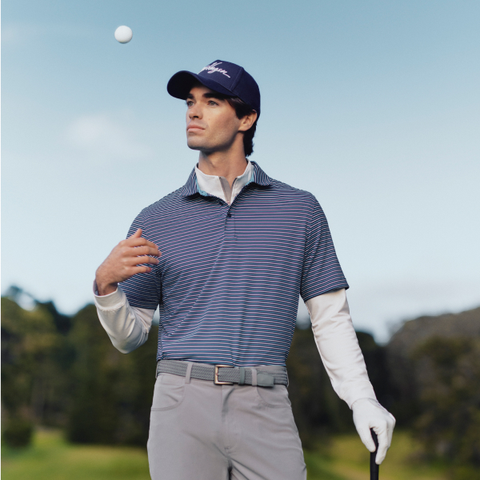 Walter Hagen Men's Performance 11 5 Pocket Slim Fit Golf