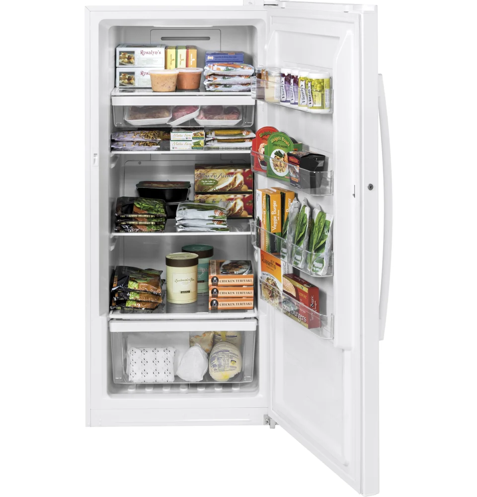 GE - FUF14DLRWW - GE® ENERGY STAR® 14.1 Cu. Ft. Frost-Free