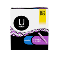 Kotex Travel Size Tampons 6 Packs Quill Com