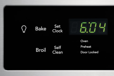 Frigidaire 24-in Self-Cleaning Single Electric Wall Oven (Stainless Steel)  at Lowes.com