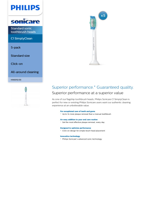 1 c1 simplyclean standard
