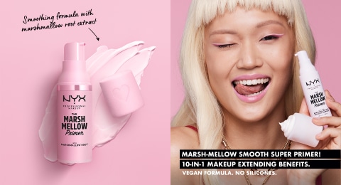NYX Professional fl Makeup Face Smoothing Marshmellow 1.01 Primer, oz