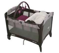 Graco Pack 'n Play Playard with Automatic Folding Feet - Stratus , Gray