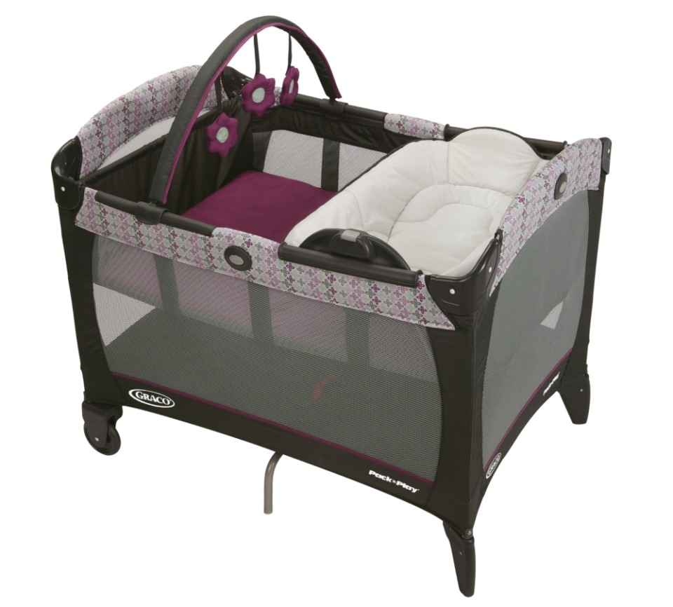 Graco Pack 'n Play On The Go Playard With Bassinet, Priscilla - Walmart ...