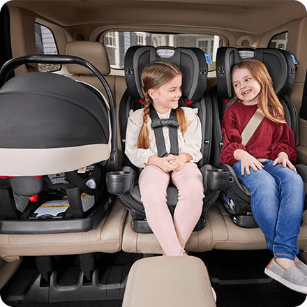 Fit 3 Car Seats at Every Stage