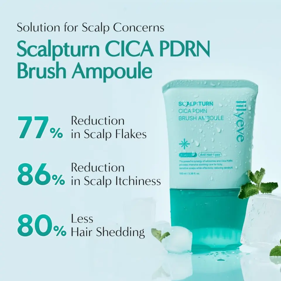 Scalp:Turn Cica PDRN Brush Ampoule