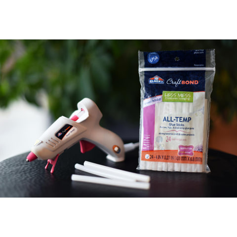 Buy Elmer's® Less Mess Hot Glue Sticks - Mini (Bag of 24) at S&S Worldwide