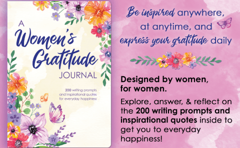 Piccadilly a Women's Gratitude Journal, 6 x 8.5, Paper, 204 Pages 