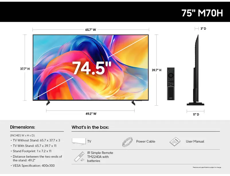 Samsung 75