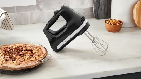 KitchenAid Onyx Black 5-Speed Ultra Power™ Hand Mixer - KHM512OB