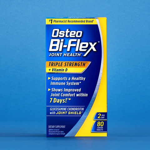 Osteo Bi-Flex Joint Health, Triple Strength, with Vitamin D, Coated Tablets,  80 tablets