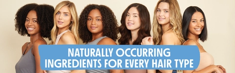 Naturally occurring ingredients for every hair type