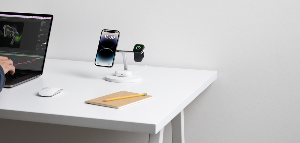 Belkin BOOST CHARGE PRO 3-in-1 Wireless Charger for iPhone