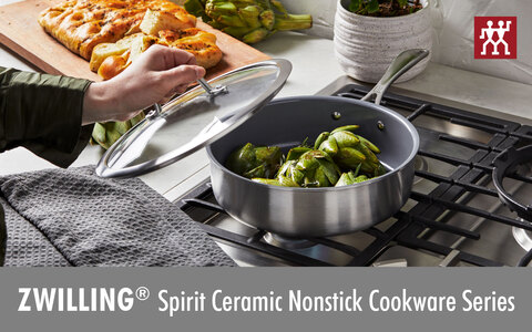 ZWILLING Spirit Ceramic Nonstick 10-pc, Pots and pans set