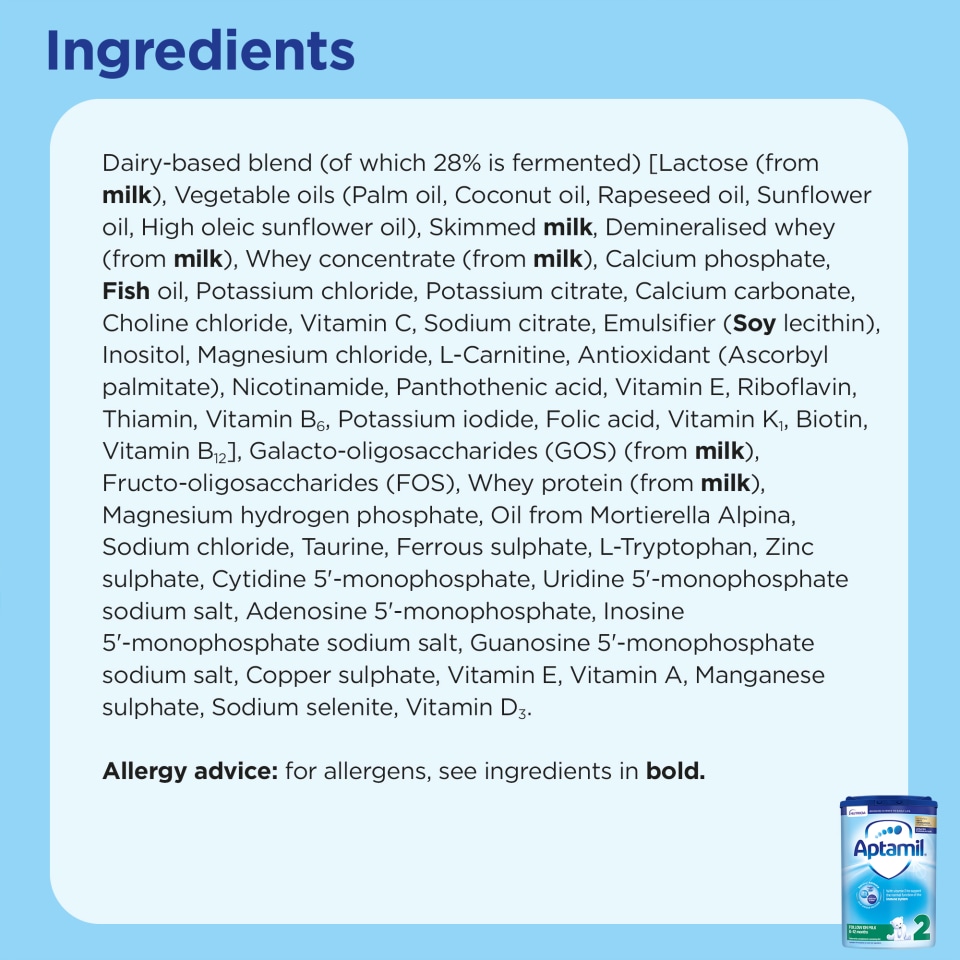 aptamil 2 asda