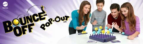 Bounce-Off Pop-Out Party Game | Mattel Bounce-Off Pop-Out Party Game | Mattel